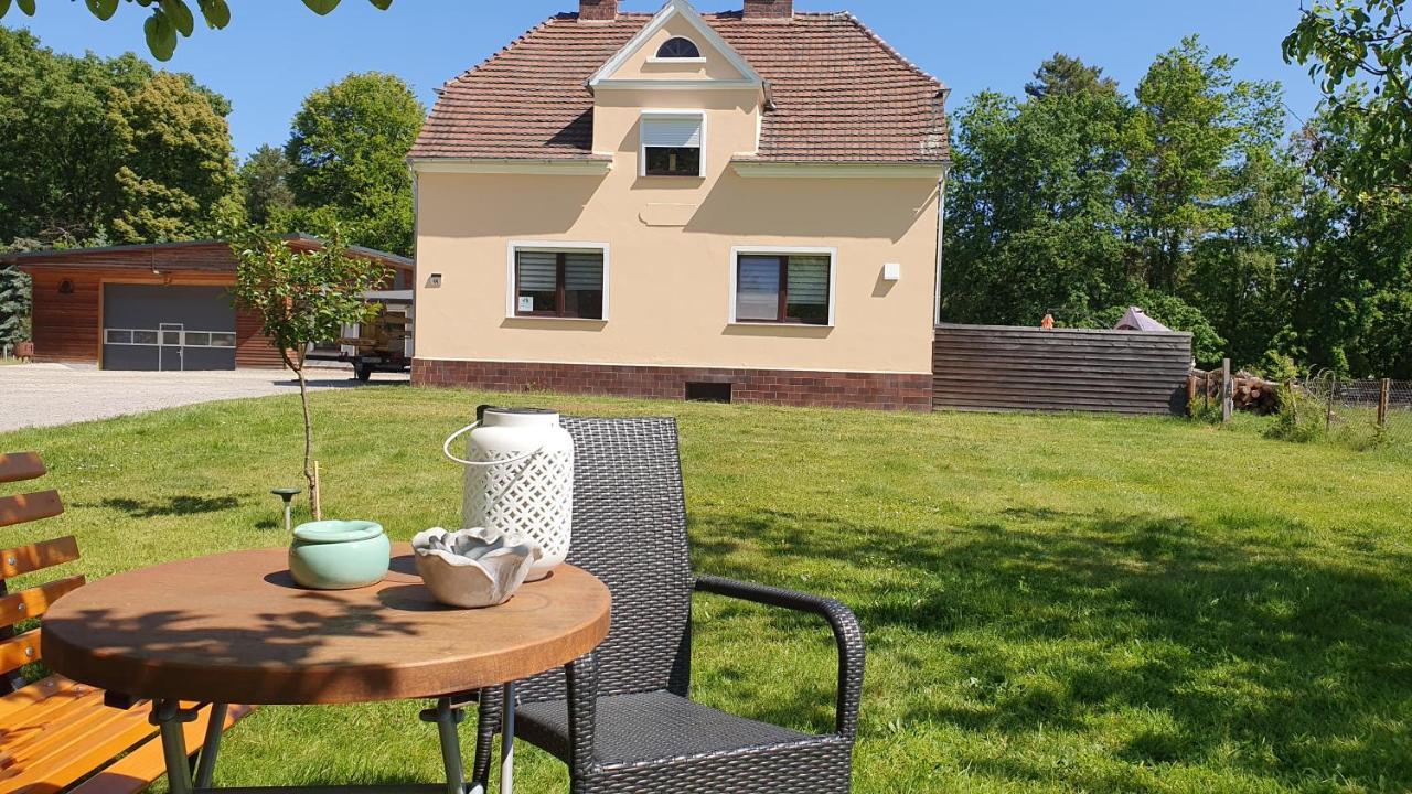 Ferienwohnung Am See Kromlau Buitenkant foto