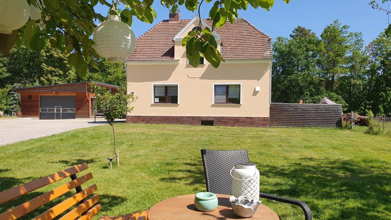 Ferienwohnung Am See Kromlau Buitenkant foto